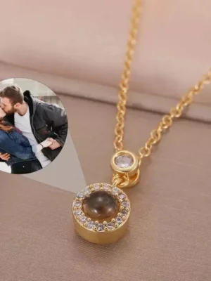 Projection Photo Necklace
