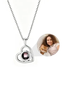Custom Photo Projection Necklace