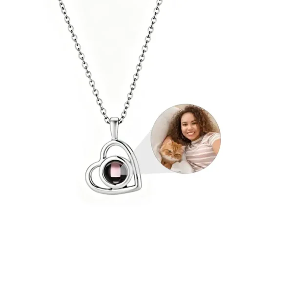Custom Photo Projection Necklace