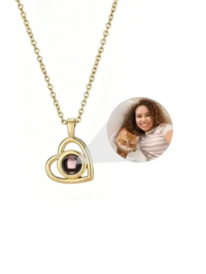 Custom Photo Projection Necklace