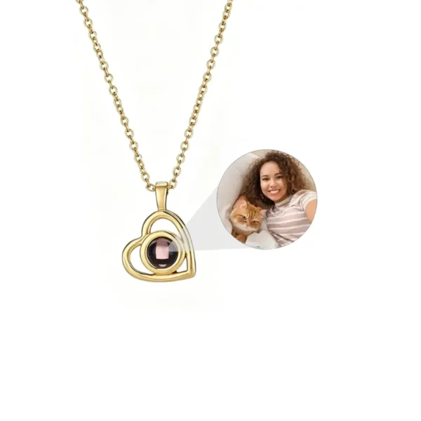 Custom Photo Projection Necklace