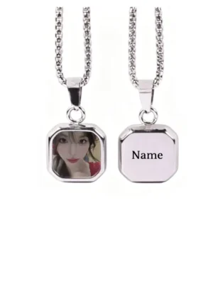 Custom Photo Heat Sensitive Necklace