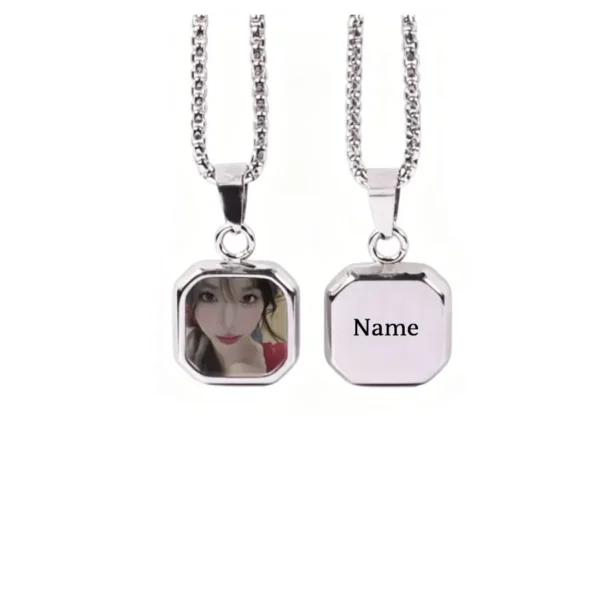 Custom Photo Heat Sensitive Necklace