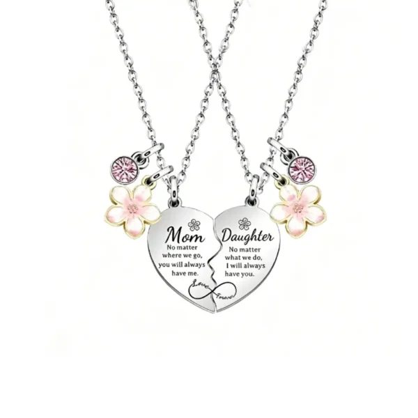 Mom Daughter Matching Necklaces