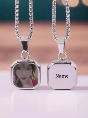 Custom Photo Heat Sensitive Necklace
