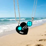 Luminous Heart Key Necklaces