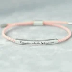 Remember Who The Fuck You'Re Tube Bracelet(2Pcs)