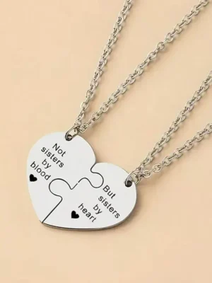 Sisters By Heart Necklace
