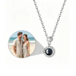 Projection Photo Necklace,Custom Picture Pendant