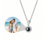 Projection Photo Necklace,Custom Picture Pendant