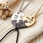 Sister Puzzle Necklaces - Big Middle Little Sis Jewelry