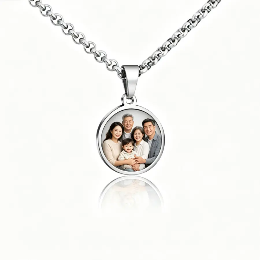 Custom Photo Necklace