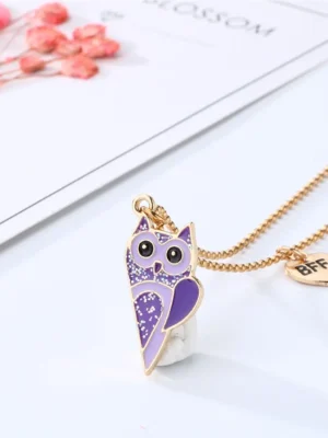 BFF Owl Necklace