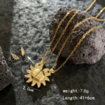 You Are My Sunshine Sun Pendant Necklace for BFF & Couple