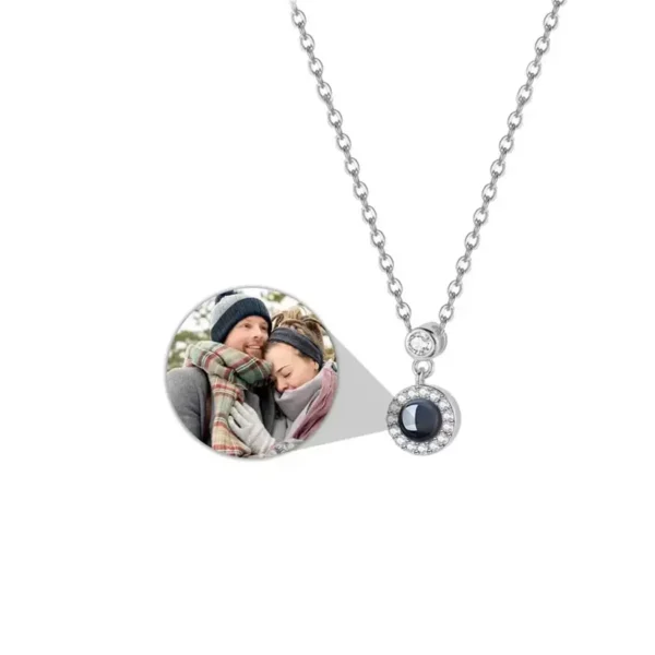 Projection Photo Necklace
