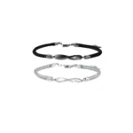 Infinity Bracelet 2Pcs Couple Bracelet Matching Gift Love Set