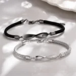 Infinity Bracelet 2Pcs Couple Bracelet Matching Gift Love Set