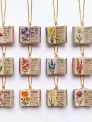 Birth Flower Necklace